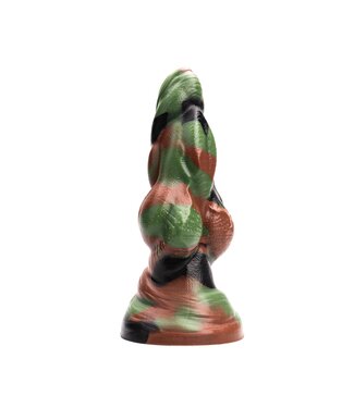 Kiotos Revolt Green Army Kiotos Revolt Siliconen Dildo Groen Large 25 cm Met HUNG-systeem