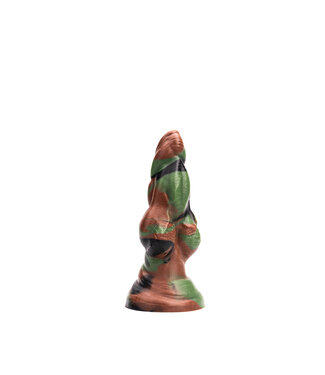 Kiotos Revolt Green Army Kiotos Revolt Green Army 09 Small Silicone Dildo - 17.5 cm Pleasure Tool