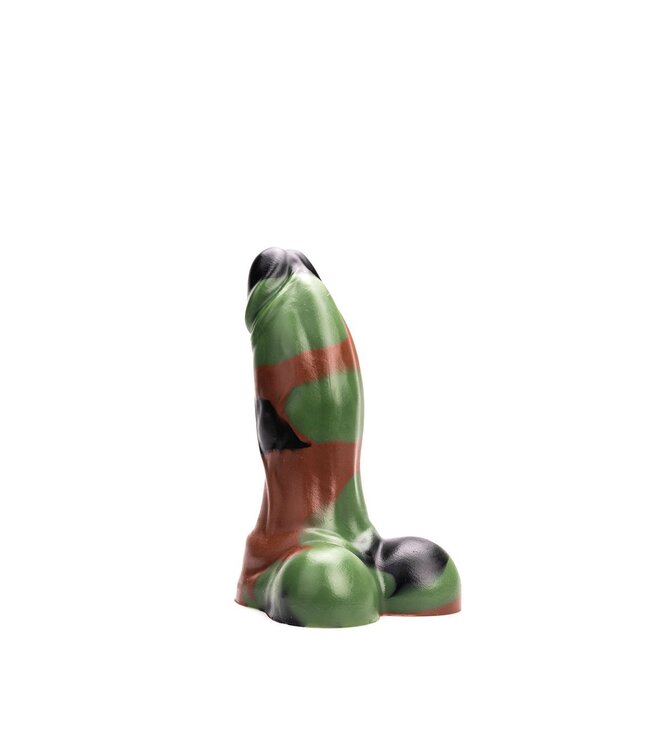 Kiotos Revolt Green Army Kiotos Revolt Green Army 08 Medium - Premium Body-Safe Silicone Dildo