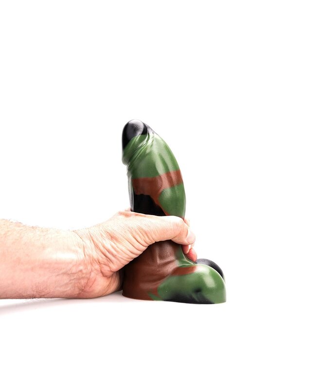 Kiotos Revolt Green Army Kiotos Revolt Green Army 08 Medium - Premium Body-Safe Silicone Dildo