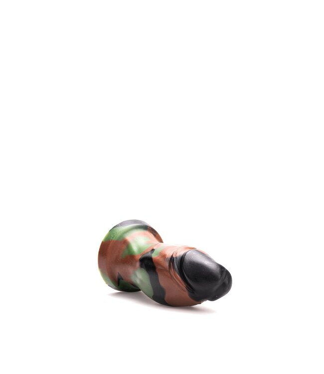 Kiotos Revolt Green Army Kiotos Revolt Green Army 07 Small – Ergonomic Body-safe Dildo 16 cm