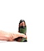 Kiotos Revolt Green Army Kiotos Revolt Groen Army 07 Small Siliconen Dildo 16 cm HUNG-compatibel