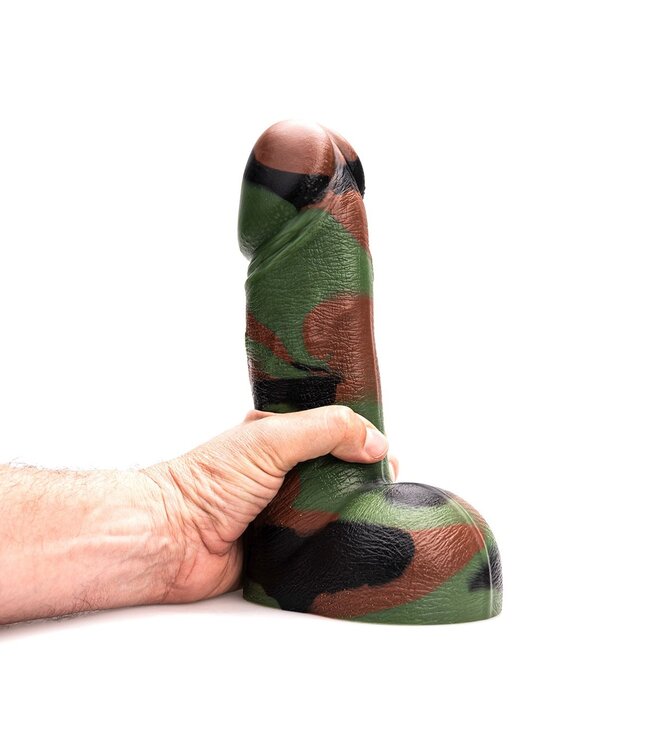 Kiotos Revolt Green Army Kiotos Revolt HUNG-Compatibel Siliconen Speeltje Groen Large 25,5 cm