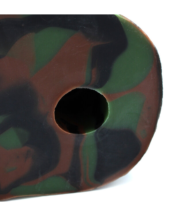 Kiotos Revolt Green Army Flexibele Premium Siliconen Dildo 6,5x22,5 cm Groen Vac-U-Lock & HUNG Compatibel