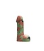 Kiotos Revolt Green Army Kiotos Silicone Dildo Vac-U-Lock Groen 19,5 cm Small – HUNG-Systeem Compatible