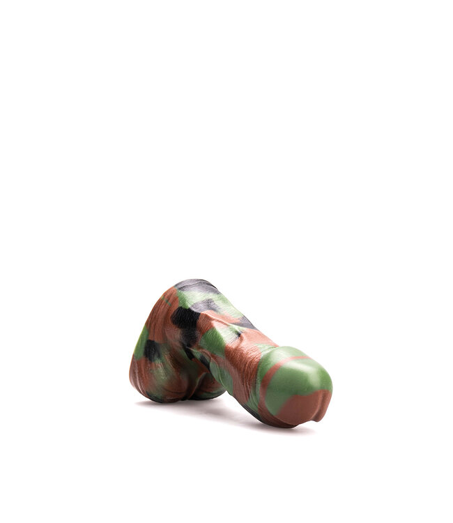 Kiotos Revolt Green Army Kiotos Siliconen Dildo Groen 17 cm Compatibel Met HUNG- En Vac-U-Lock-Systemen
