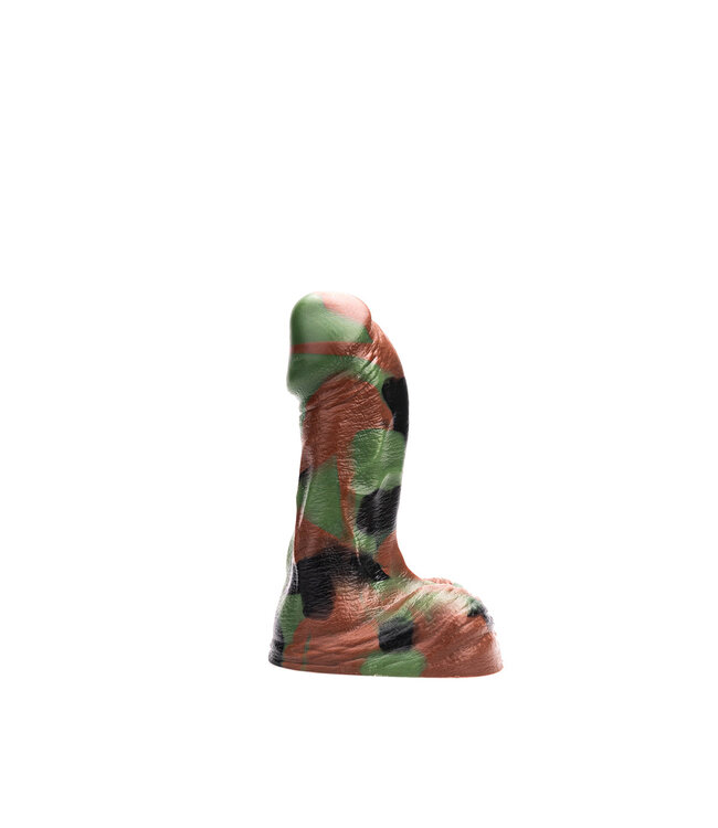 Kiotos Revolt Green Army Kiotos Siliconen Dildo Groen 17 cm Compatibel Met HUNG- En Vac-U-Lock-Systemen