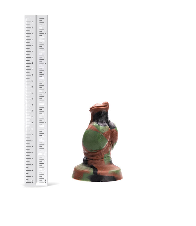 Kiotos Revolt Green Army Siliconen Green Army Medium 13,5 cm Voor Hung- En Vac-U-Lock Systemen