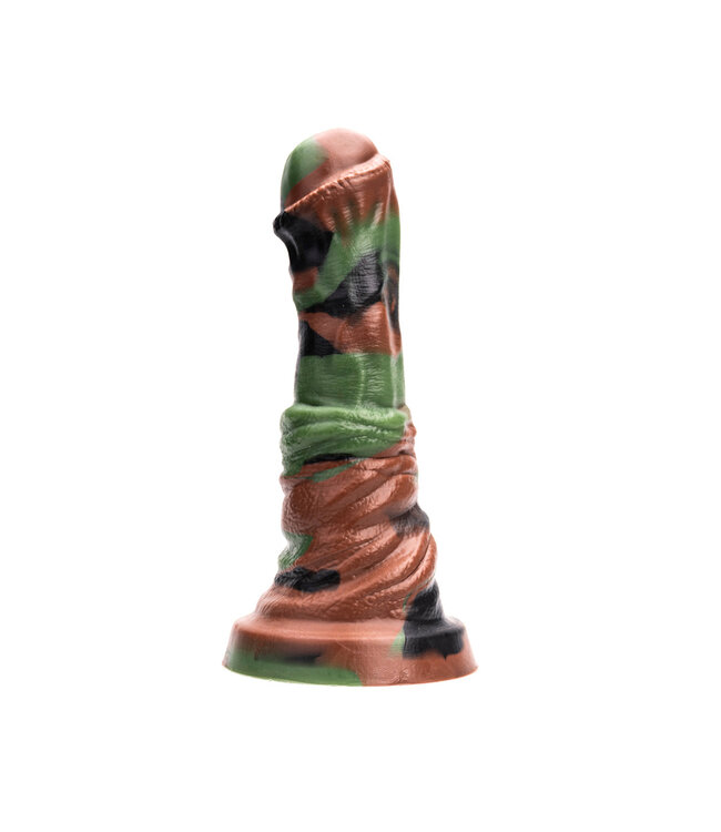 Kiotos Revolt Green Army Kiotos Green Army 02 Large Siliconen Dildo Met HUNG-Systeem Compatibiliteit
