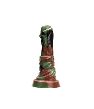Kiotos Revolt Green Army Kiotos Silicone Dildo Groen Flexibel 22,5 cm Compatibel Met HUNG- en Vac-U-Lock-systemen