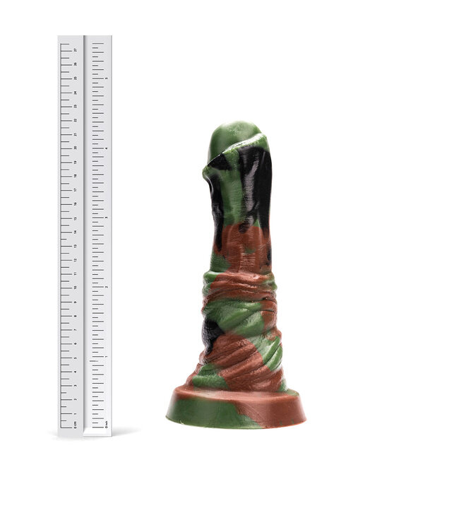 Kiotos Revolt Green Army Zelle Kiotos Revolt Green Army 02 – Flexibler Silikon-Dildo 22,5 cm