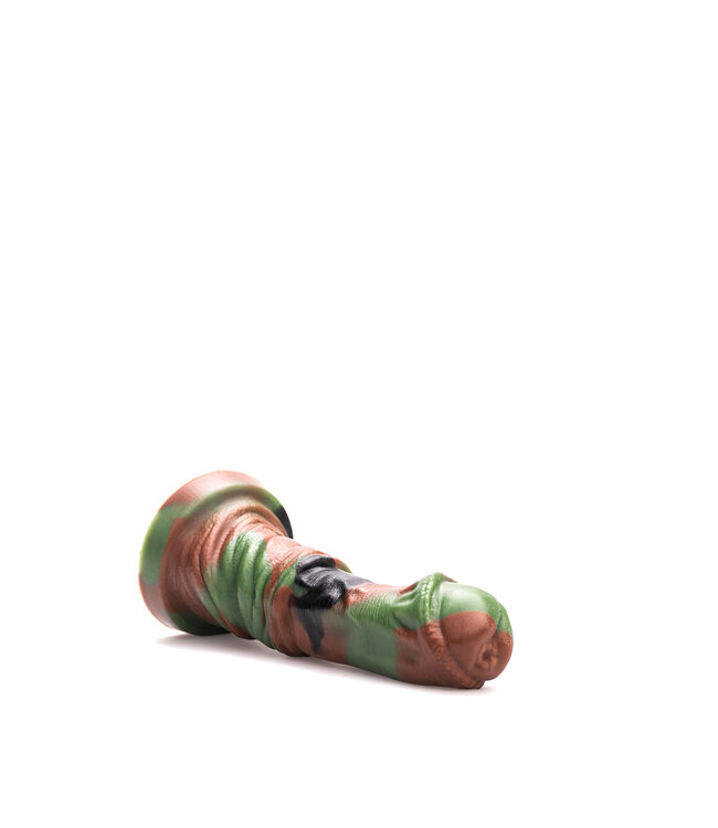 Kiotos Revolt Green Army Kiotos Premium Siliconen Plug Groen 19,5 cm HUNG & Vac-U-Lock Compatibel