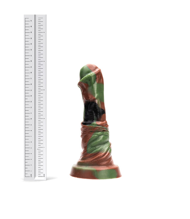 Kiotos Revolt Green Army Kiotos Revolt Green Army 02 Small - Premium Silicone, HUNG & Vac-U-Lock Compatible