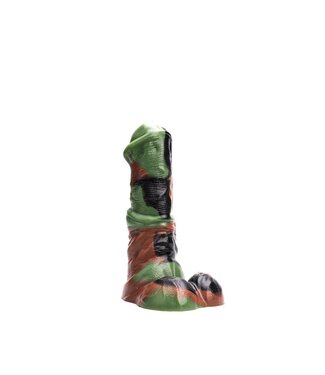 Kiotos Revolt Green Army Kiotos Premium Siliconen Dildo Groen 18 cm Medium Vac-U-Lock Compatibel