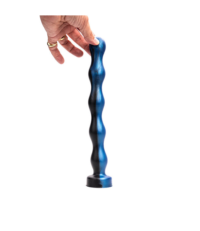 Kiotos Revolt Blue Wave Kiotos Blue Wave Premium Siliconen Dildo 32 cm Ergonomisch Design Small