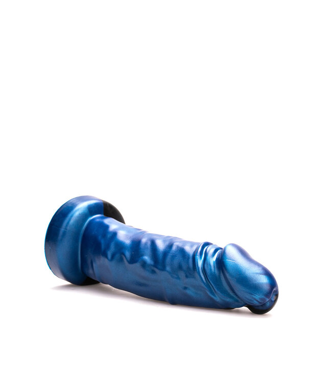Kiotos Revolt Blue Wave Kiotos Blue Wave 26 Cm Premium Siliconen Dildo Met Hung-Systeem Basis