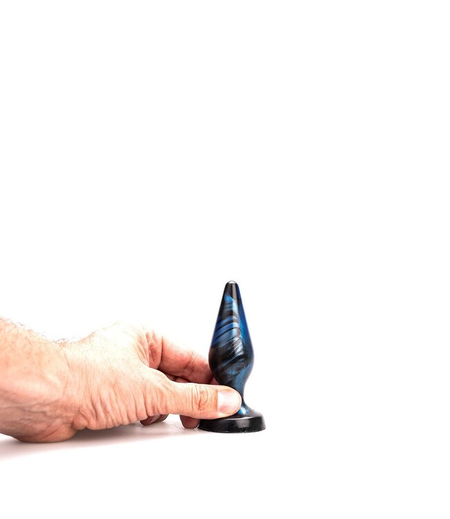 Kiotos Revolt Blue Wave Kiotos Siliconen Buttplug Blue Wave 24 Small 10,5 cm Ergonomisch Design