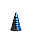 Kiotos Revolt Blue Wave Kiotos Blue Wave Premium Siliconen Buttplug 185 mm Met Hung-Systeem Compatibiliteit