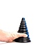 Kiotos Revolt Blue Wave Kiotos Blue Wave Premium Siliconen Buttplug 185 mm Met Hung-Systeem Compatibiliteit