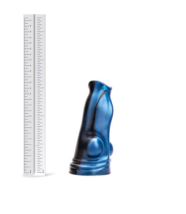 Kiotos Revolt Blue Wave Kiotos Blue Wave 14 Siliconen Dildo 16 cm Compatibel Met Hung-Systemen