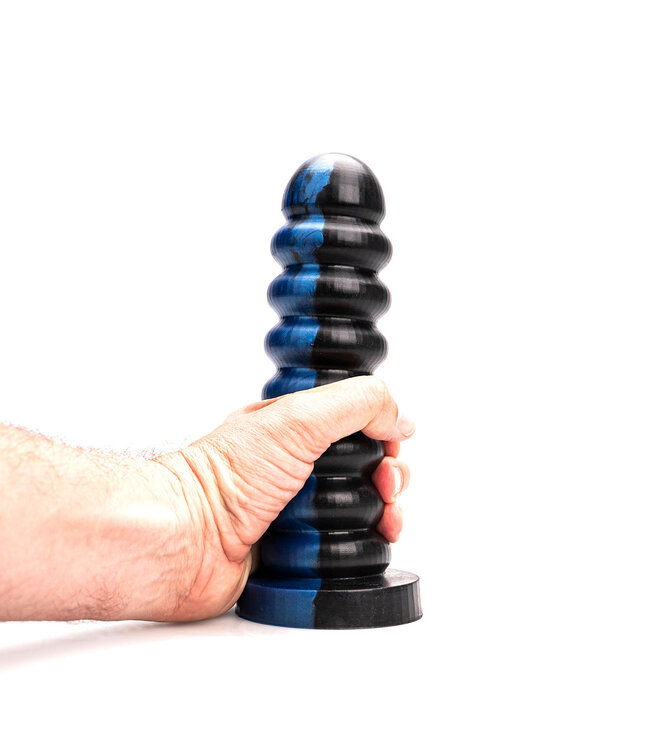 Kiotos Revolt Blue Wave Kiotos Revolt Blue Wave 11 - Premium Silicone Dildo, 22cm, Vac-U-Lock