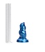 Kiotos Revolt Blue Wave Kiotos Medium Siliconen Dildo Blauw 14,5 cm Vac-U-Lock & HUNG Compatibel