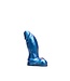 Kiotos Revolt Blue Wave Premium Siliconen Dildo 22 cm Blauw Met HUNG-Systeem Compatibiliteit