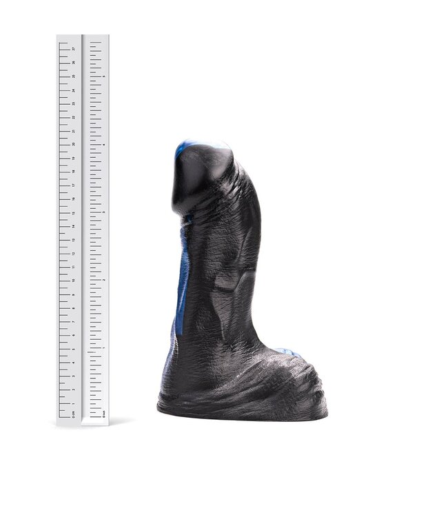 Kiotos Revolt Blue Wave Kiotos Blue Wave Medium 21 cm Siliconen Dildo Met HUNG-Compatibiliteit