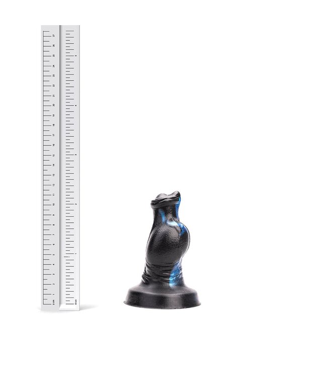 Kiotos Revolt Blue Wave Kiotos Blue Wave Siliconen Dildo 11 cm – Compact En Lichaamsveilig Blauw