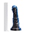 Kiotos Revolt Blue Wave Kiotos WaveFlex 02 Large Siliconen Dildo 25,5 cm Compatibel Met HUNG-systeem