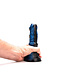 Kiotos Revolt Blue Wave Kiotos Premium Siliconen Vac-U-Lock Blue Wave 02 Small 19,5 cm
