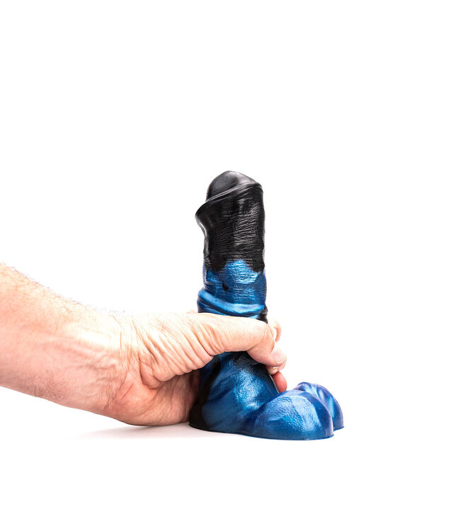 Kiotos Revolt Blue Wave Kiotos Revolt Blue Wave 01 Medium Silicone Dildo - 18 cm Long