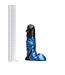 Kiotos Revolt Blue Wave Kiotos Revolt Blue Wave 01 Medium Silicone Dildo - 18 cm Long