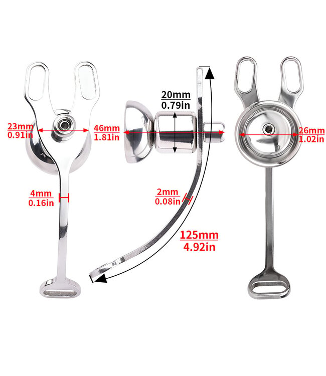 Comfortable Adjustable Male-to-Female Chastity Belt | Discreet Design