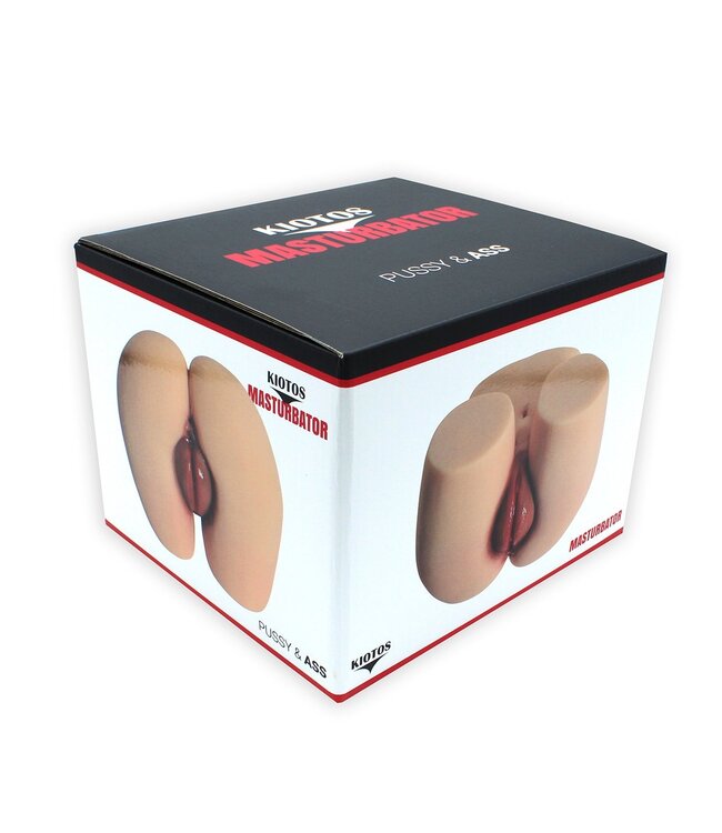 Kiotos NR15 Masturbator - Realistic Dual Entry, Soft TPE Pleasure