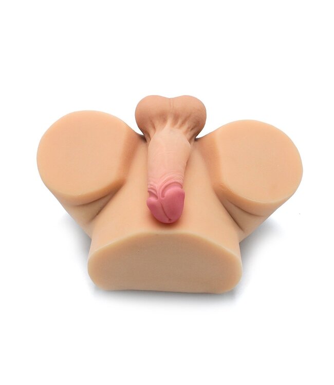 Kiotos Realistische Masturbator Met Penis, Pussy En Ass Voor Driedubbele Stimulatie