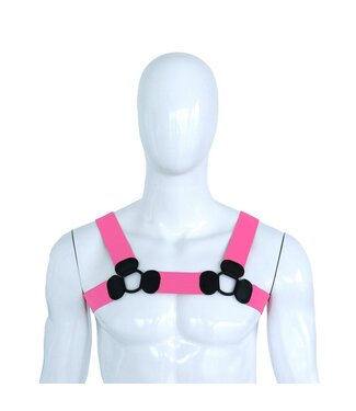 Stylish Adjustable Pink Chest Harness L/XL – Comfort & Perfect Fit