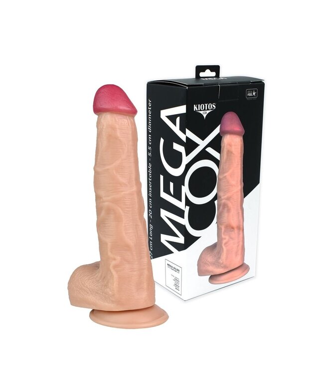 Kiotos COX Kiotos Cox MEGA Flesh 07 Dildo - Realistic 27 cm Pleasure Toy