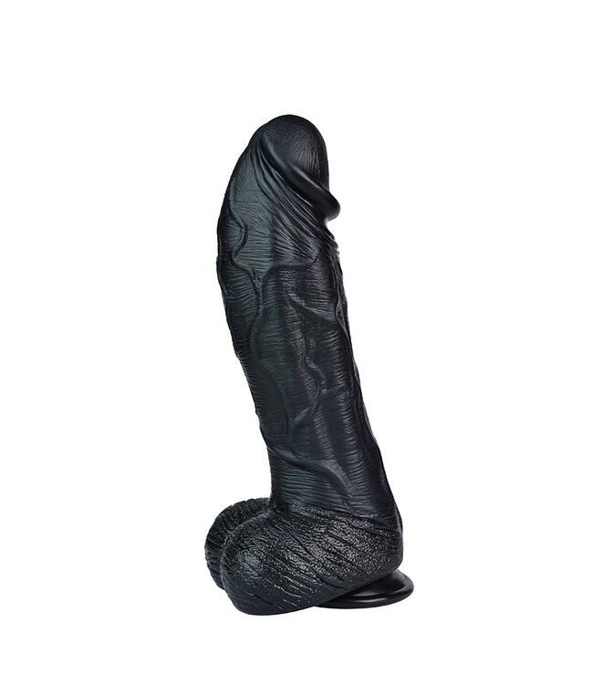 Kiotos COX Kiotos Cox MEGA Black 06 Dildo 28 cm – Realistisches Vergnügen in Schwarz