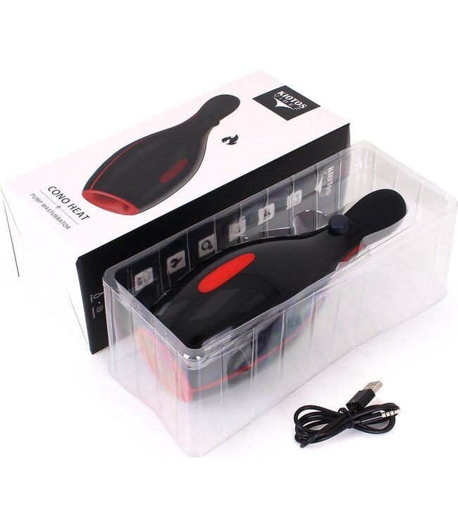 O-Products SALE Kiotos Vibez Cono Heat Pump Masturbator – Intensives Wärme- und Vibrationserlebnis