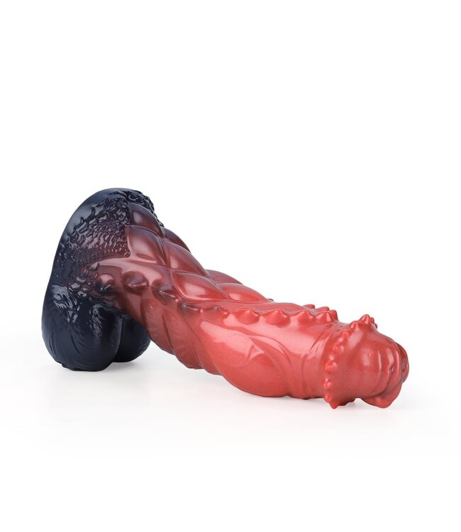 Giant Space Intruders Radiant Red Dildo 30.7 cm – Kosmisch Design & Luxe Silicone