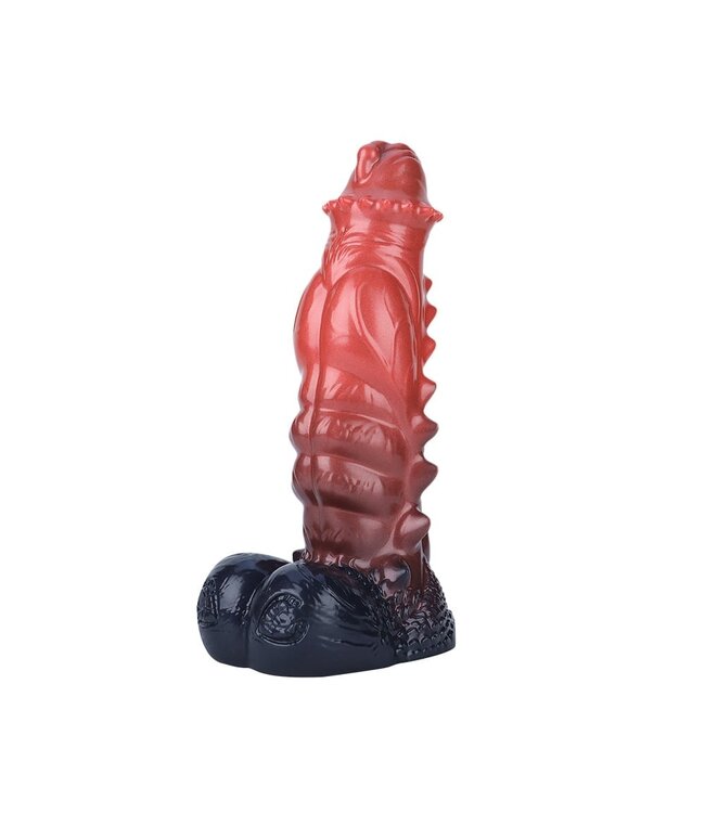Giant Space Intruders Radiant Red Dildo 26.7 cm – Kosmisch Design & Intens Genot