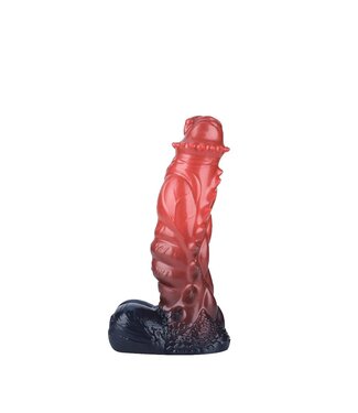 Giant Space Intruders Radiant Red Dildo 23.5 cm – Cosmic Pleasure & Luxurious Silicone