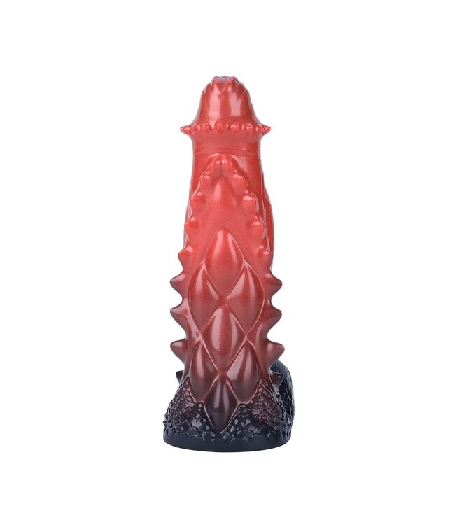 Giant Space Intruders Radiant Red Dildo 23,5 cm – Kosmisch Genot & Luxe Siliconen