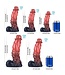 Giant Space Intruders Radiant Red Dildo 23,5 cm – Kosmisch Genot & Luxe Siliconen
