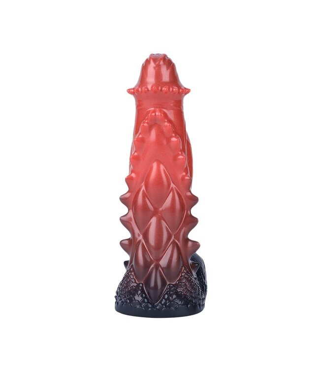 Giant Space Intruders Radiant Red Dildo 20.7 cm – Kosmisch Genot en Luxe Design