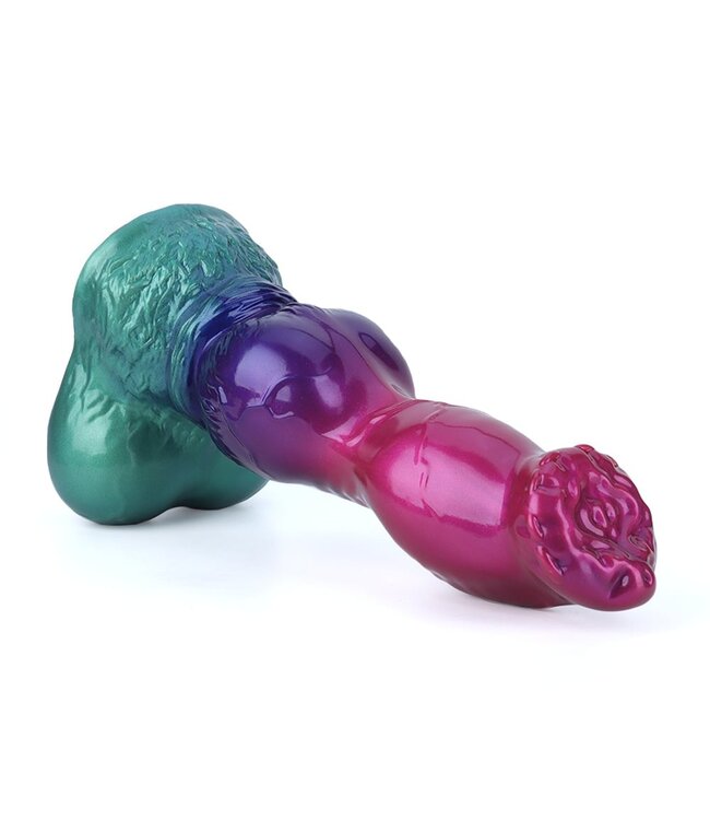 Giant Space Intruders Galactic Colossus Dildo 38 cm – Platinum Siliconen