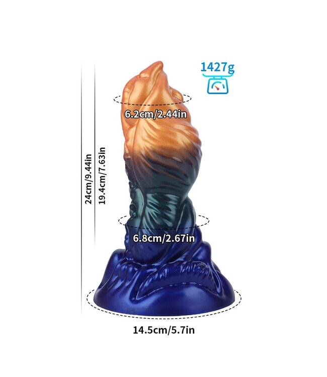 Giant Space Intruders Starlight Stinger Dildo 24 cm – Hemels Genot & Veelzijdig