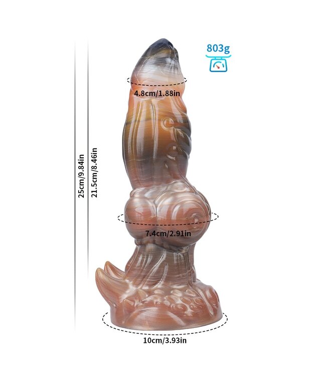 Giant Space Intruders Saturnian Stallion Dildo 25 cm – Kosmisch Genot & Premium Design