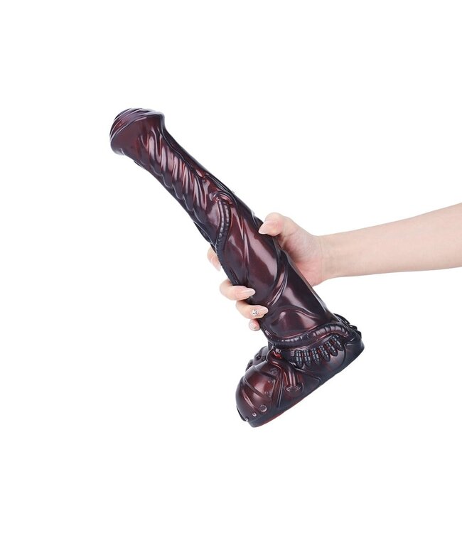 Giant Space Intruders Meteor Mustang Dildo 24,5 cm – Premium Siliconen Plezier